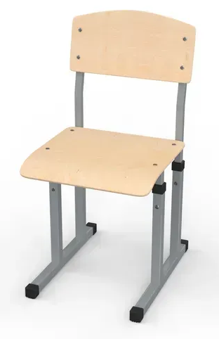 Стілець учнівський полозковий №3-5 МФ Вересень